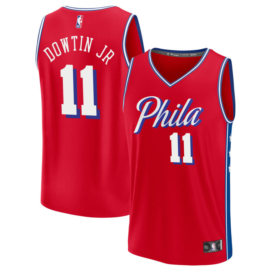 Jeff Dowtin Jr Philadelphia 76ers Jersey