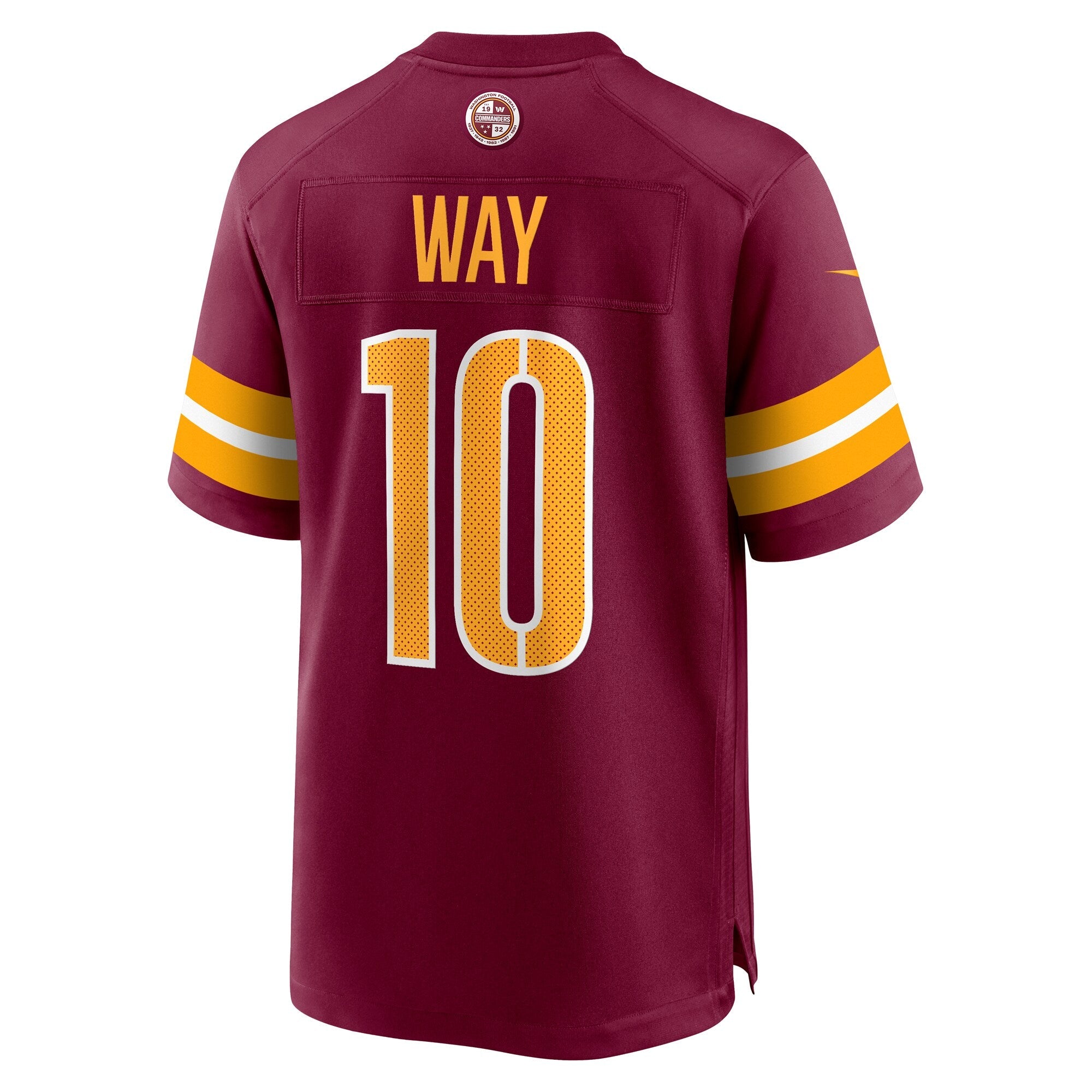 Washington Commanders Tress Way Burgundy Game Jersey
