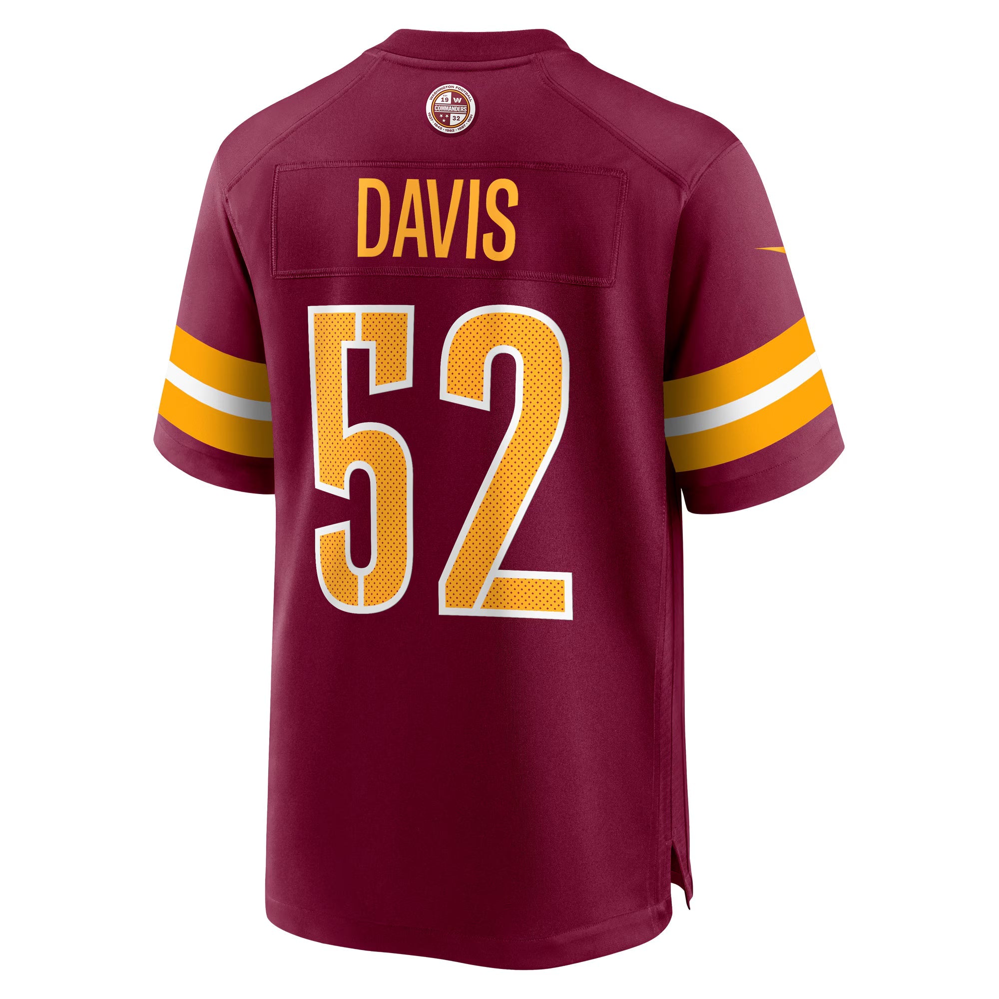 Washington Commanders Jamin Davis Burgundy Player Game Jersey