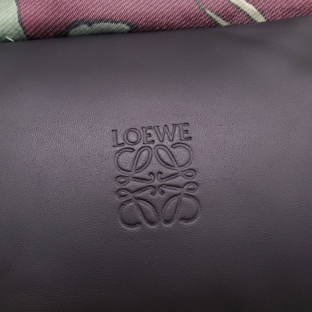 LOEWE BROWN PUFFER JACKET WITH REMOVABLE HOOD - SIZE 34
