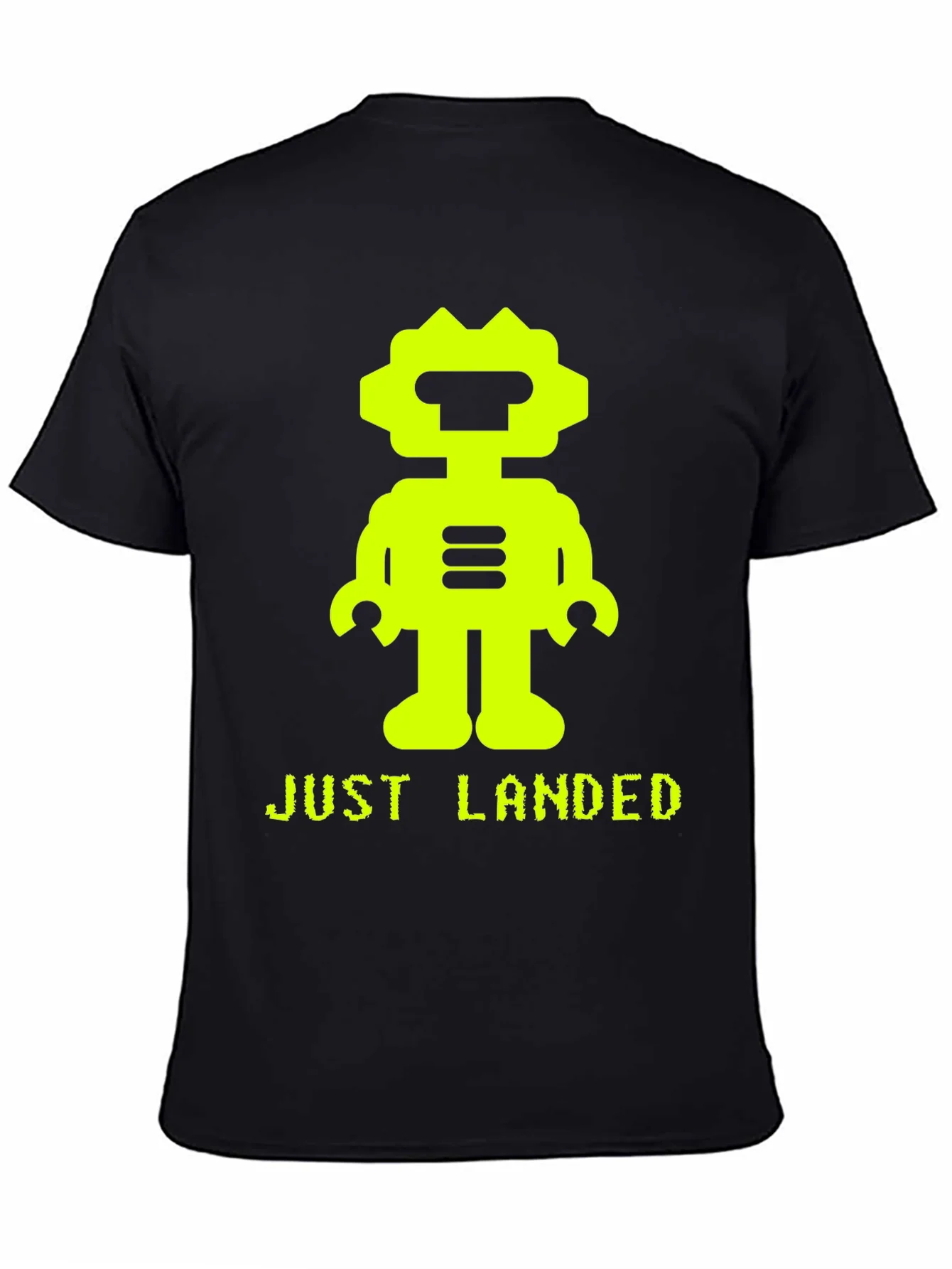 Just Landed Robot Graphic Tee
