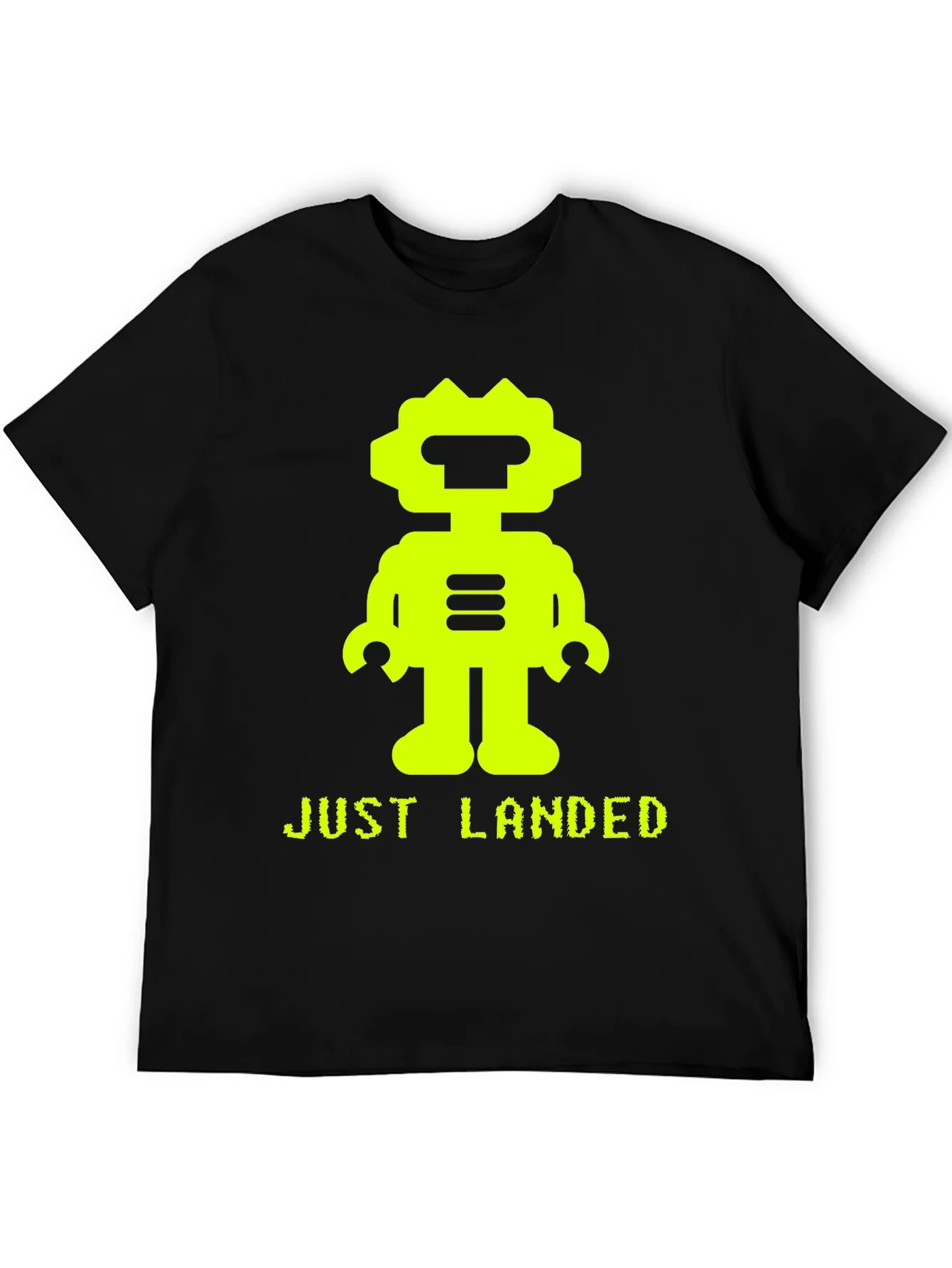 Just Landed Robot Graphic Tee