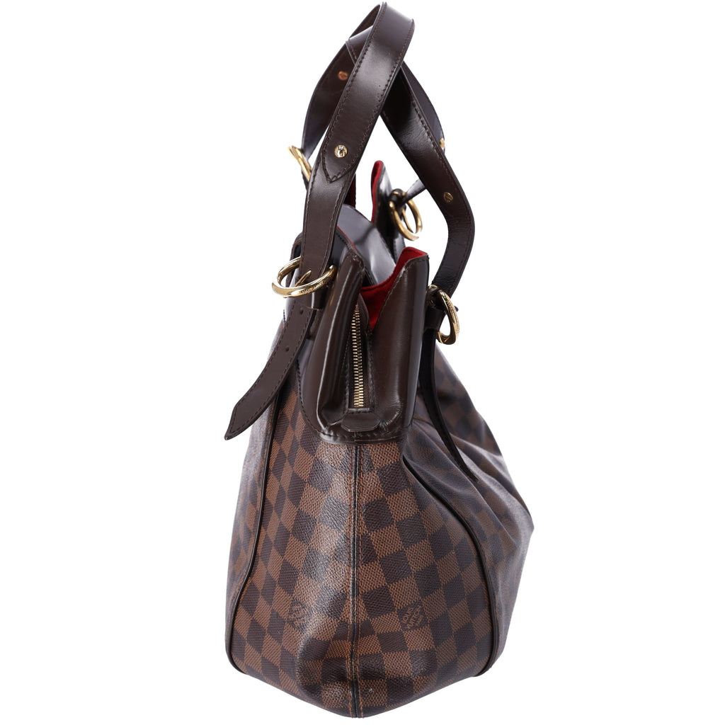 Louis Vuitton Sistina GM Damier Ebene Shoulder Bag N41540 Canvas