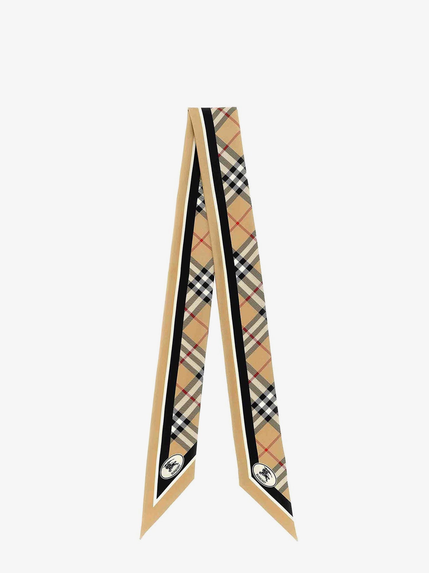 Burberry Women Medium Check Silk Bandeau