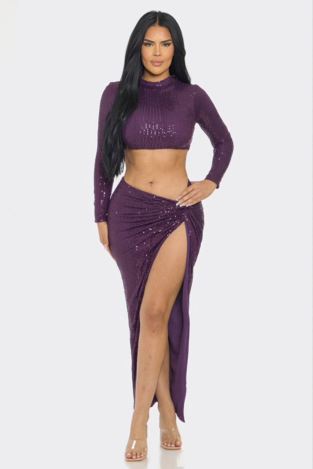 Sequence Top And Skirt Set