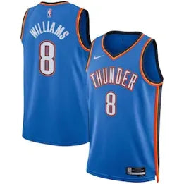 Jalen Williams Oklahoma City Thunder Jersey