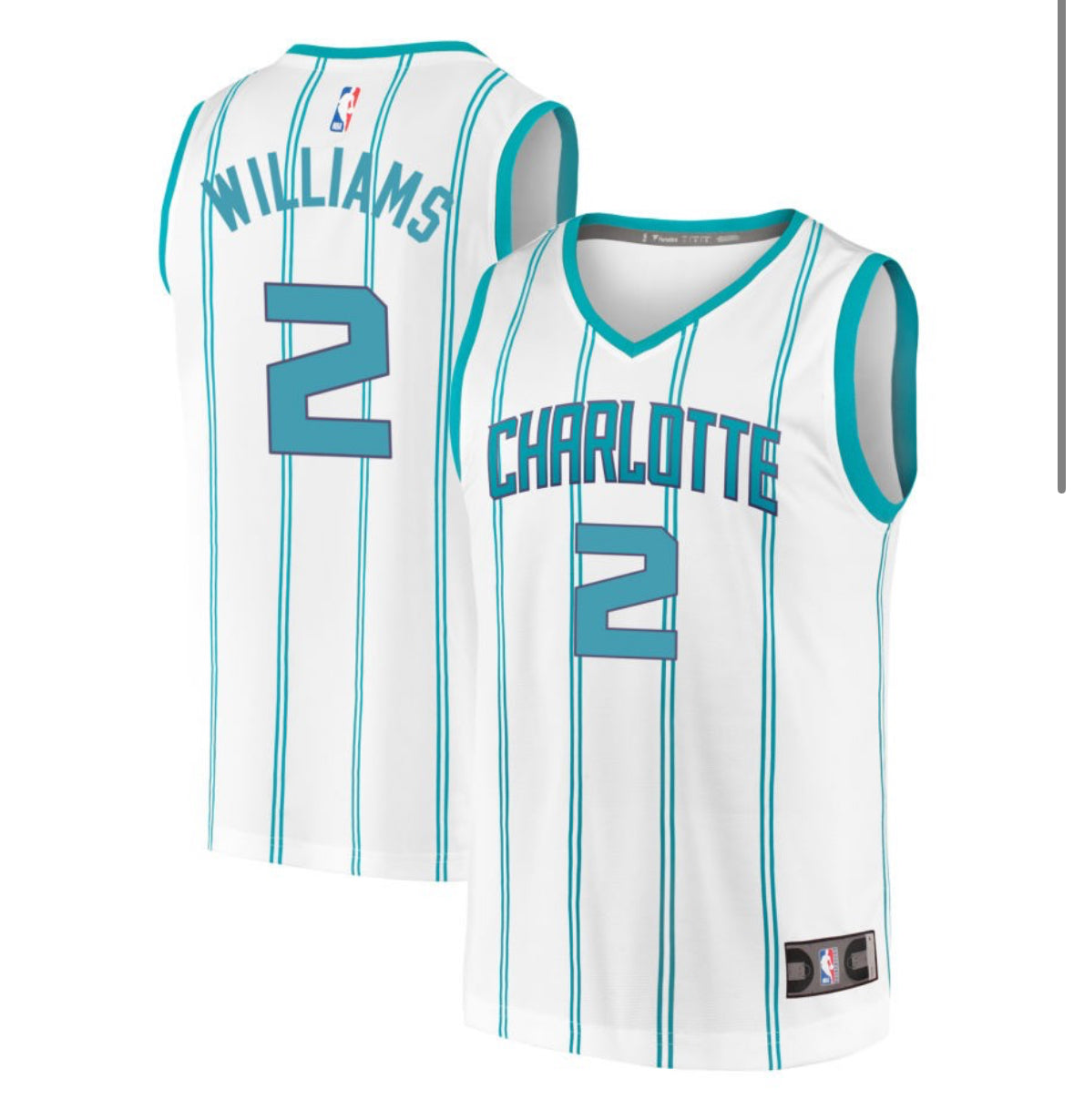 Grant Williams Charlotte Hornets Jersey