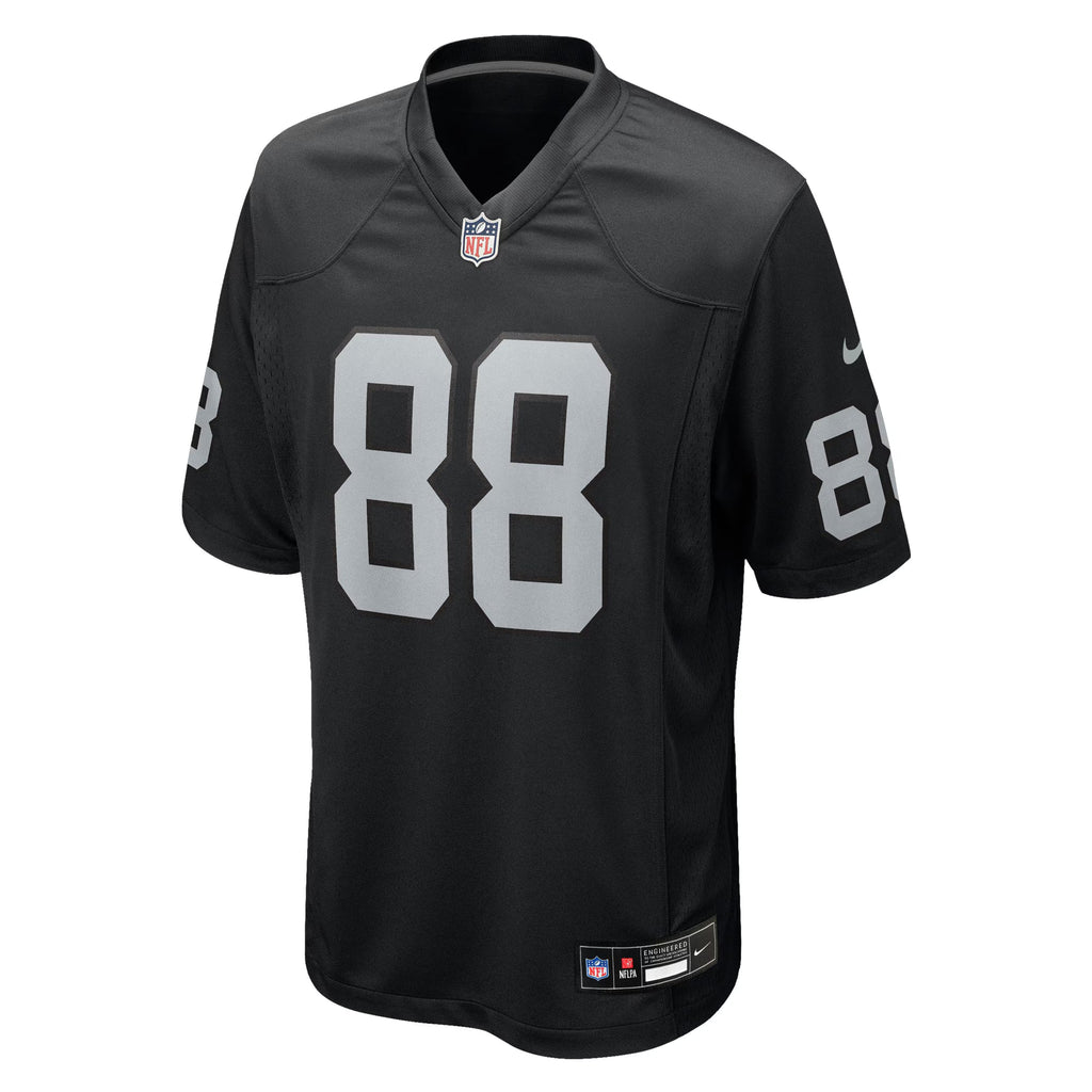 Las Vegas Raiders Justin Shorter Black Team Game Jersey