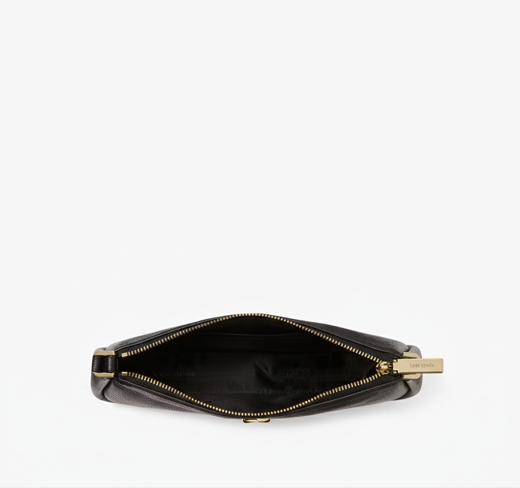 NWT Kate Spade Kayla Convertible Wristlet/Shoulder Bag In Black
