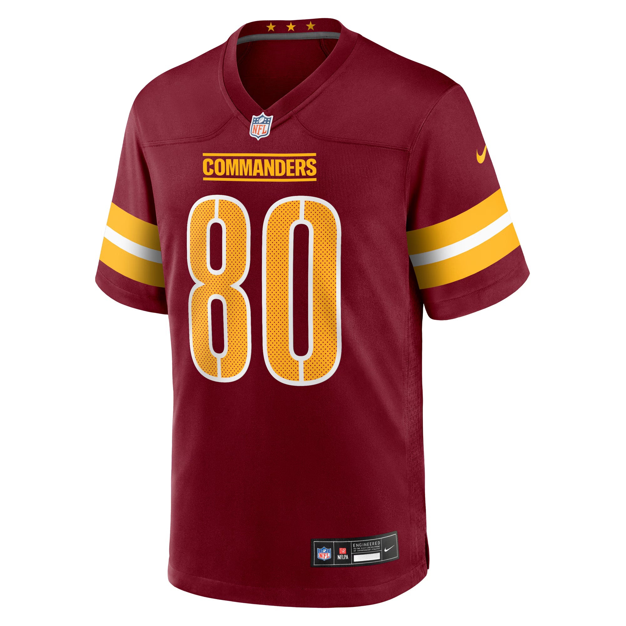 Washington Commanders Tyree Jackson Burgundy Team Game Jersey