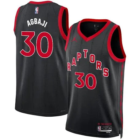 Ochai Agbaji Toronto Raptors Jersey