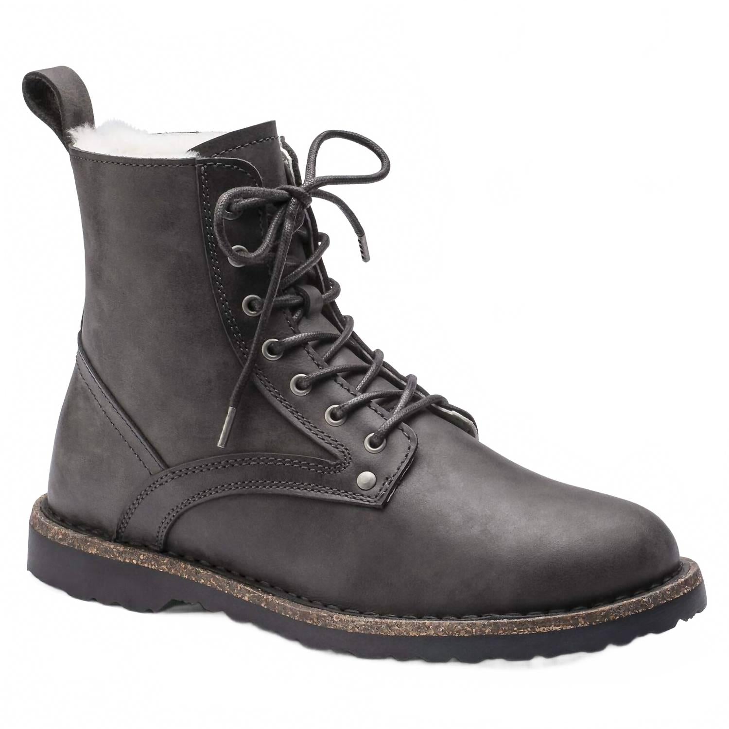 Women's Bryson Shearling Ankle Boots In Graphite