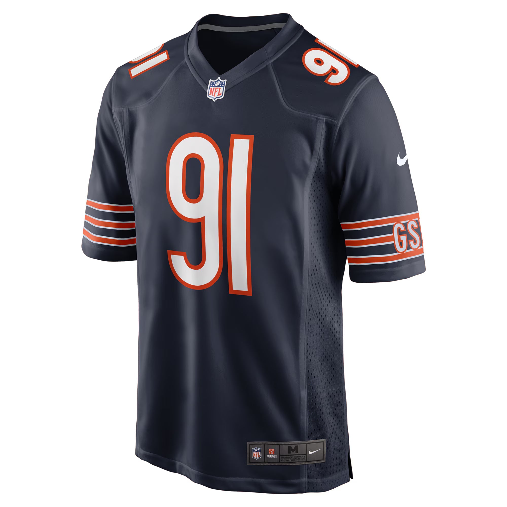 Chicago Bears Chris Williams Navy Game Jersey