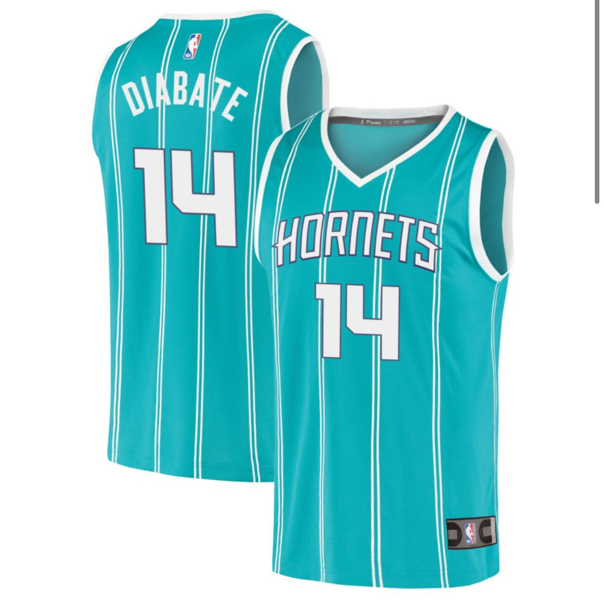 Moussa Diabate Charlotte Hornets Jersey