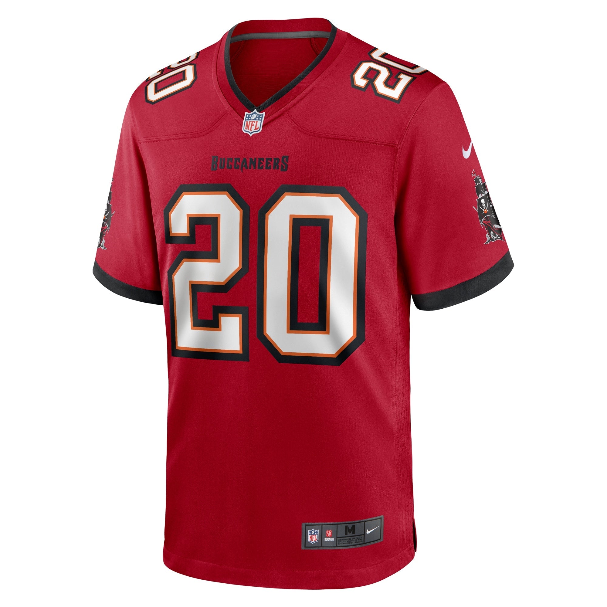 Tampa Bay Buccaneers Ronde Barber Red Retired Player Game Jersey