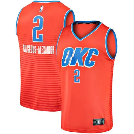 Shai Gilgeous-Alexander Oklahoma City Thunder Jersey