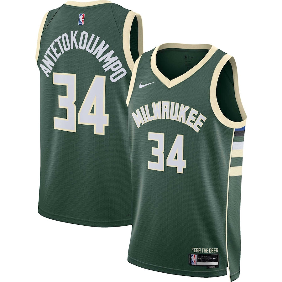 Giannis Antetokounmpo Milwaukee Bucks Jersey