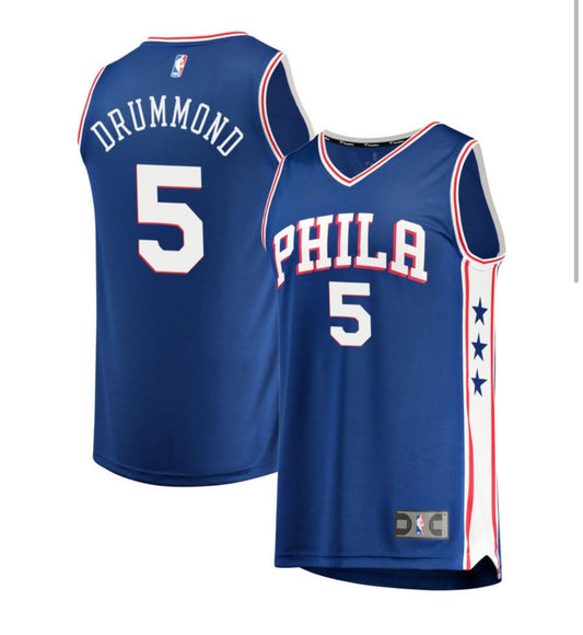 Andre Drummond Philadelphia 76ers Jersey