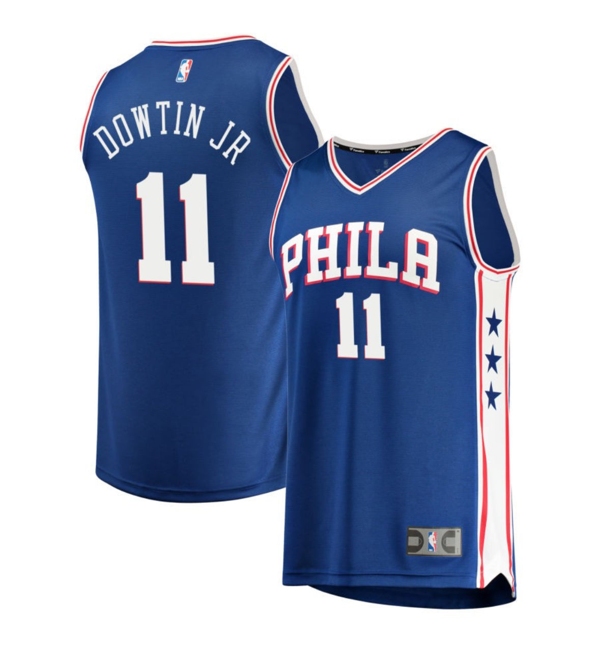 Jeff Dowtin Jr Philadelphia 76ers Jersey