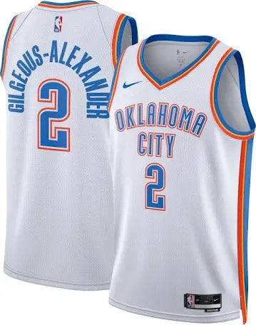 Shai Gilgeous-Alexander Oklahoma City Thunder Jersey