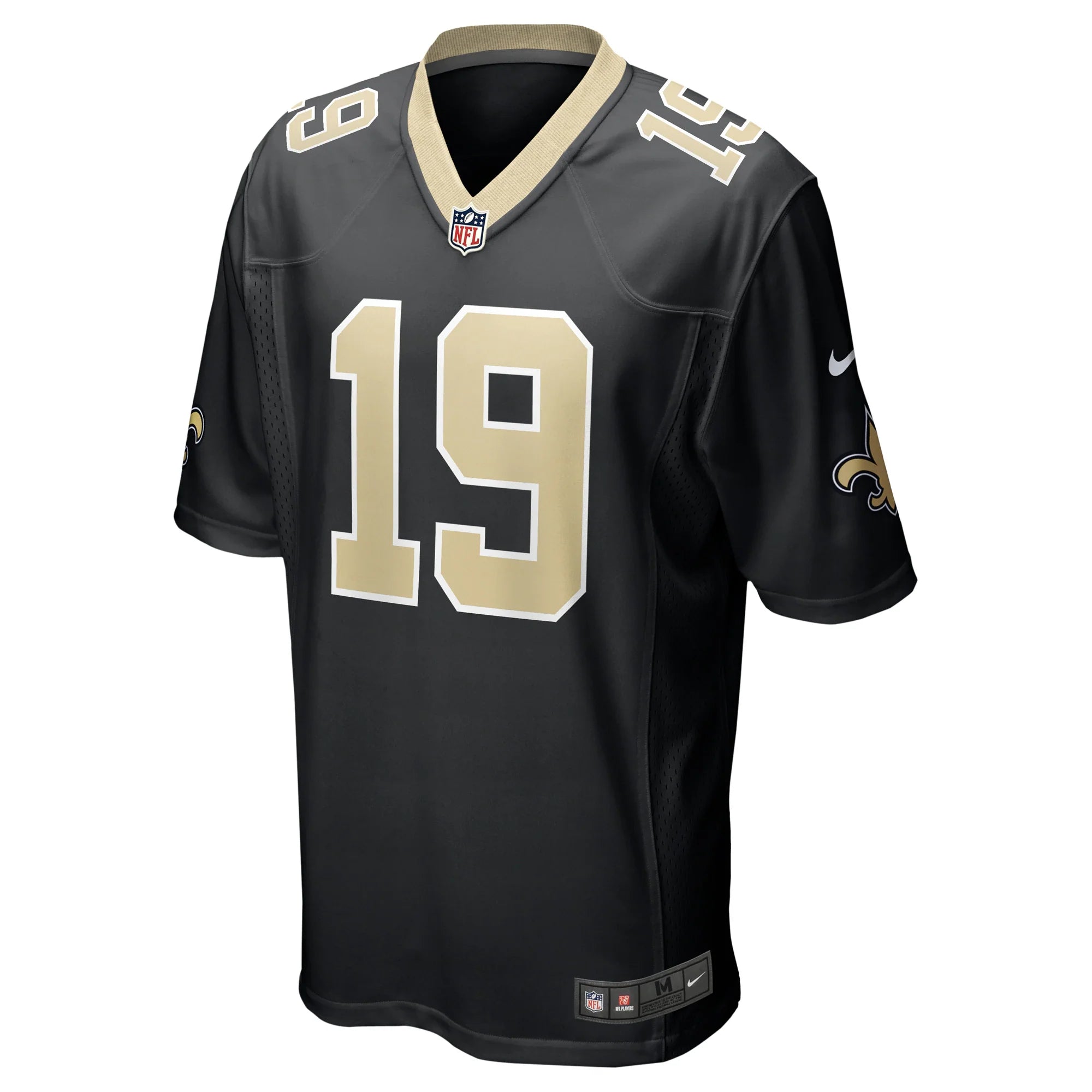 New Orleans Saints Blake Grupe Black Team Game Jersey