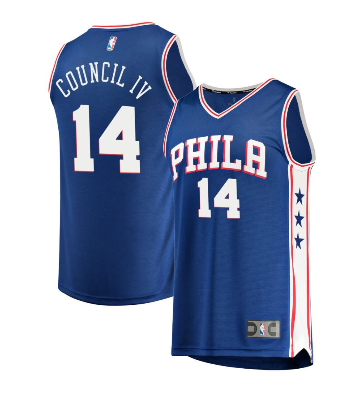 Ricky Council IV Philadelphia 76ers Jersey