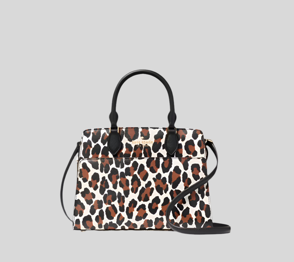 NWT Kate Spade Madison Small Satchel Leopard Print