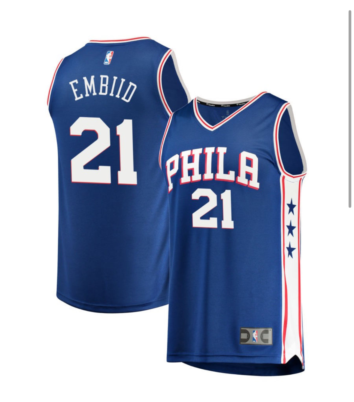 Joel Embiid Philadelphia 76ers Jersey