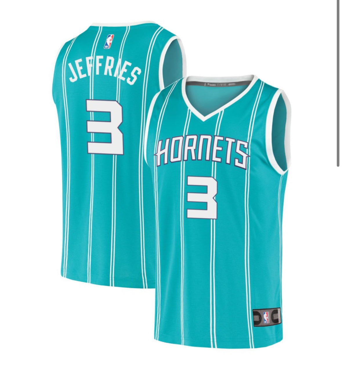 DaQuan Jeffries Charlotte Hornets Jersey