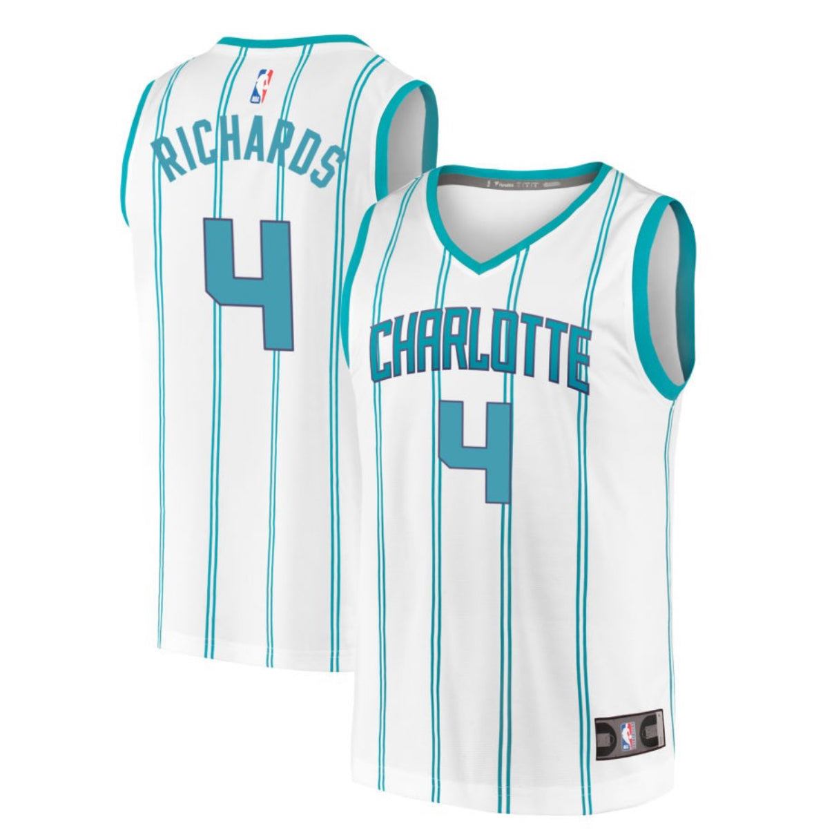 Nick Richards Charlotte Hornets Jersey