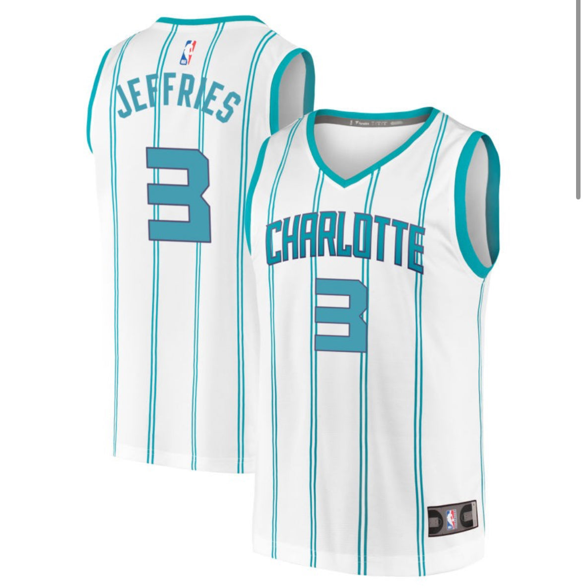 DaQuan Jeffries Charlotte Hornets Jersey