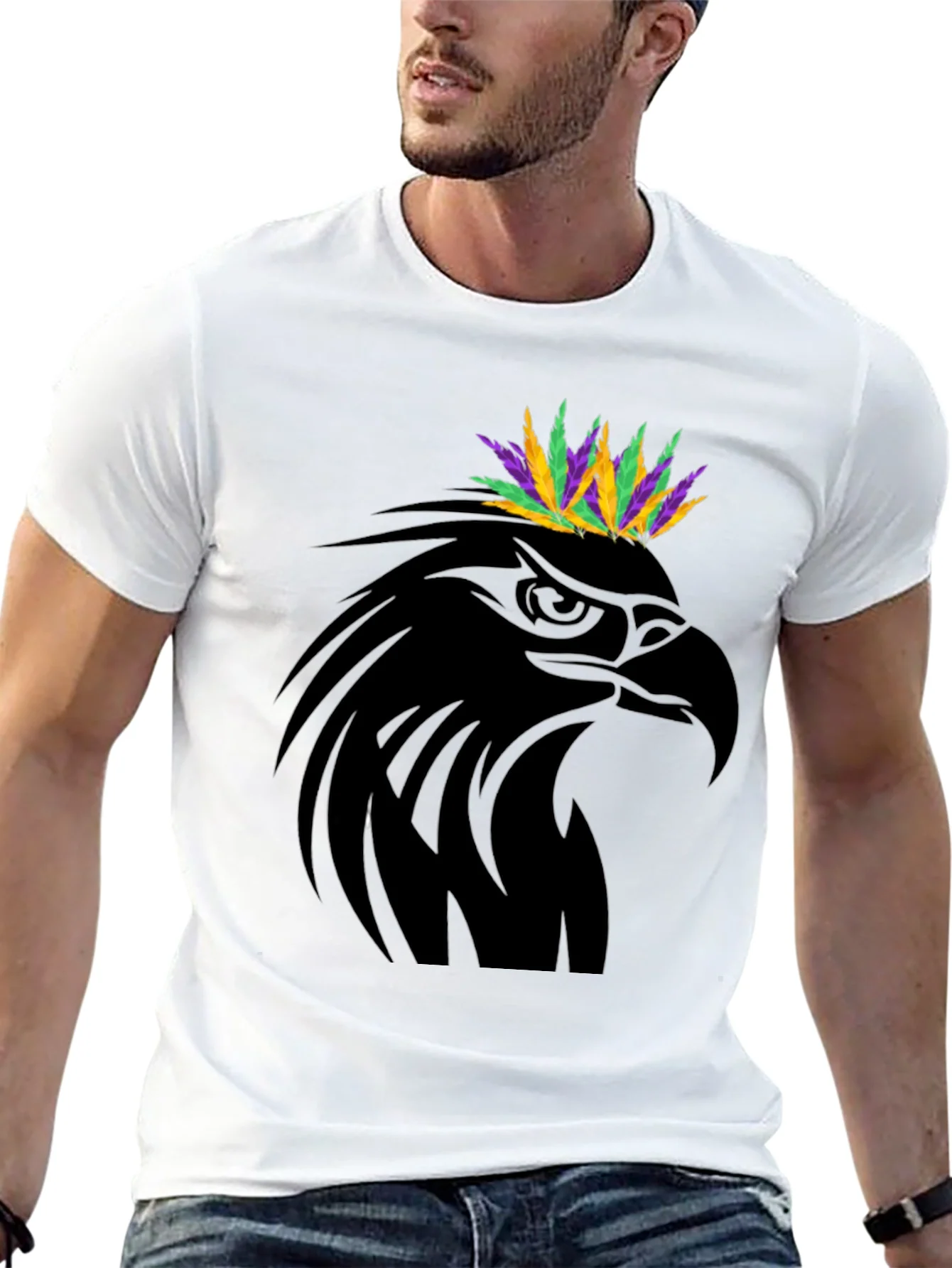 Eagle Mardi Gras T-Shirt