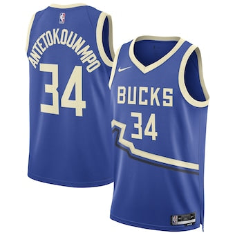 Giannis Antetokounmpo Milwaukee Bucks Jersey