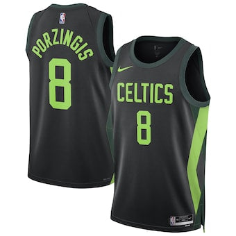 Kristaps Porzingis Boston Celtics Jersey