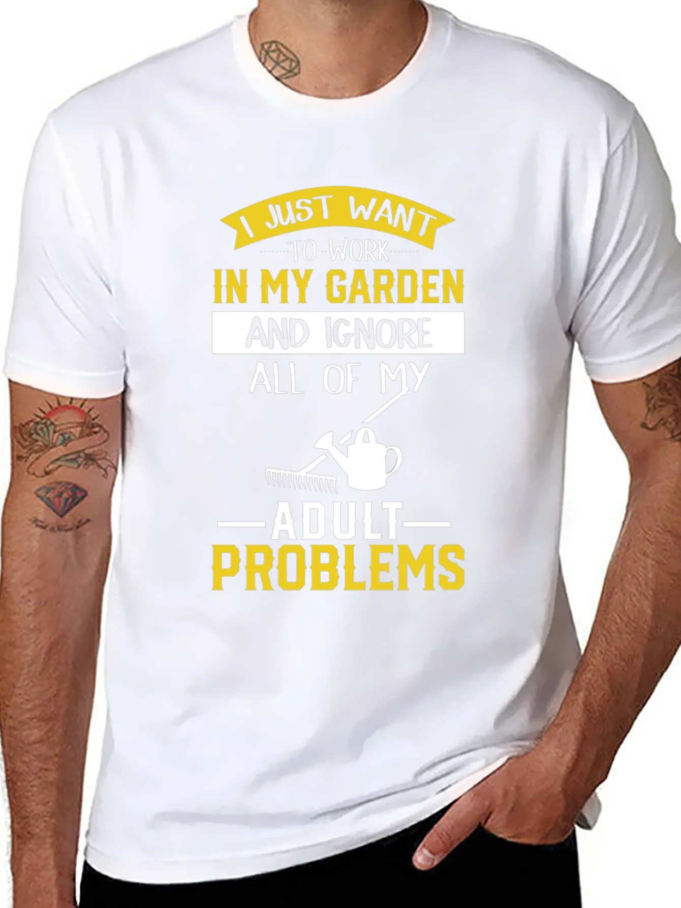 I Just Want to Work in My Garden T-Shirt