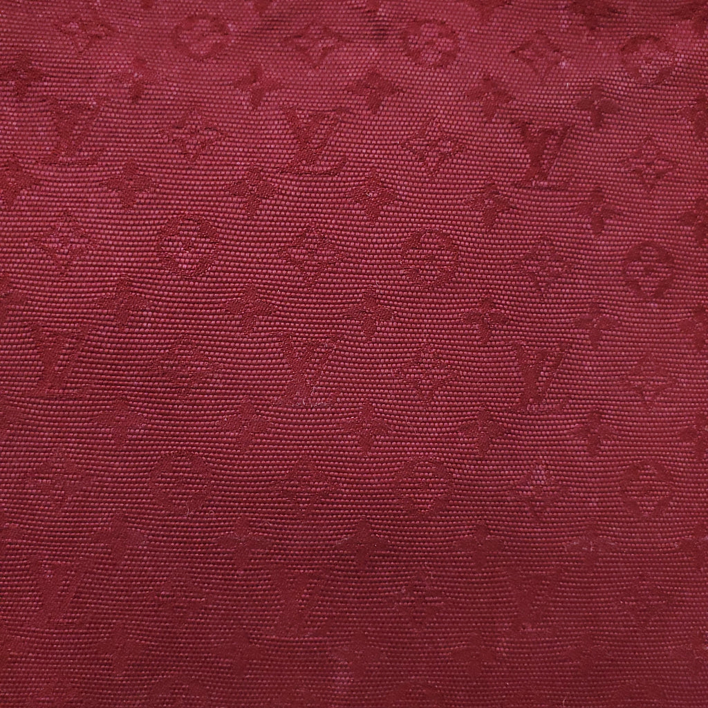 LOUIS VUITTON VINTAGE BURGUNDY MONOGRAM 'ALMA' BAG