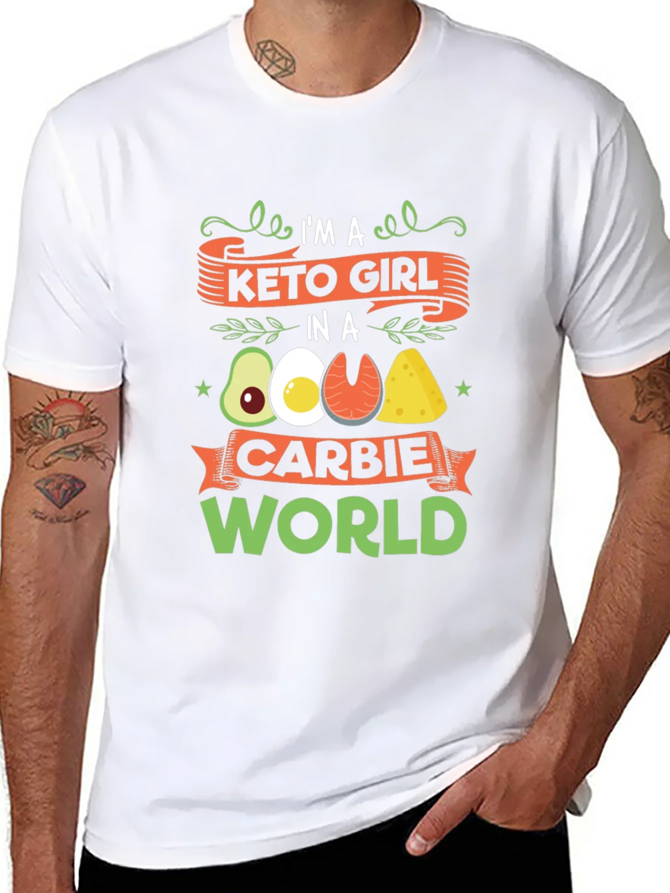 Keto Girl T-Shirt - Funny Keto Diet Shirt