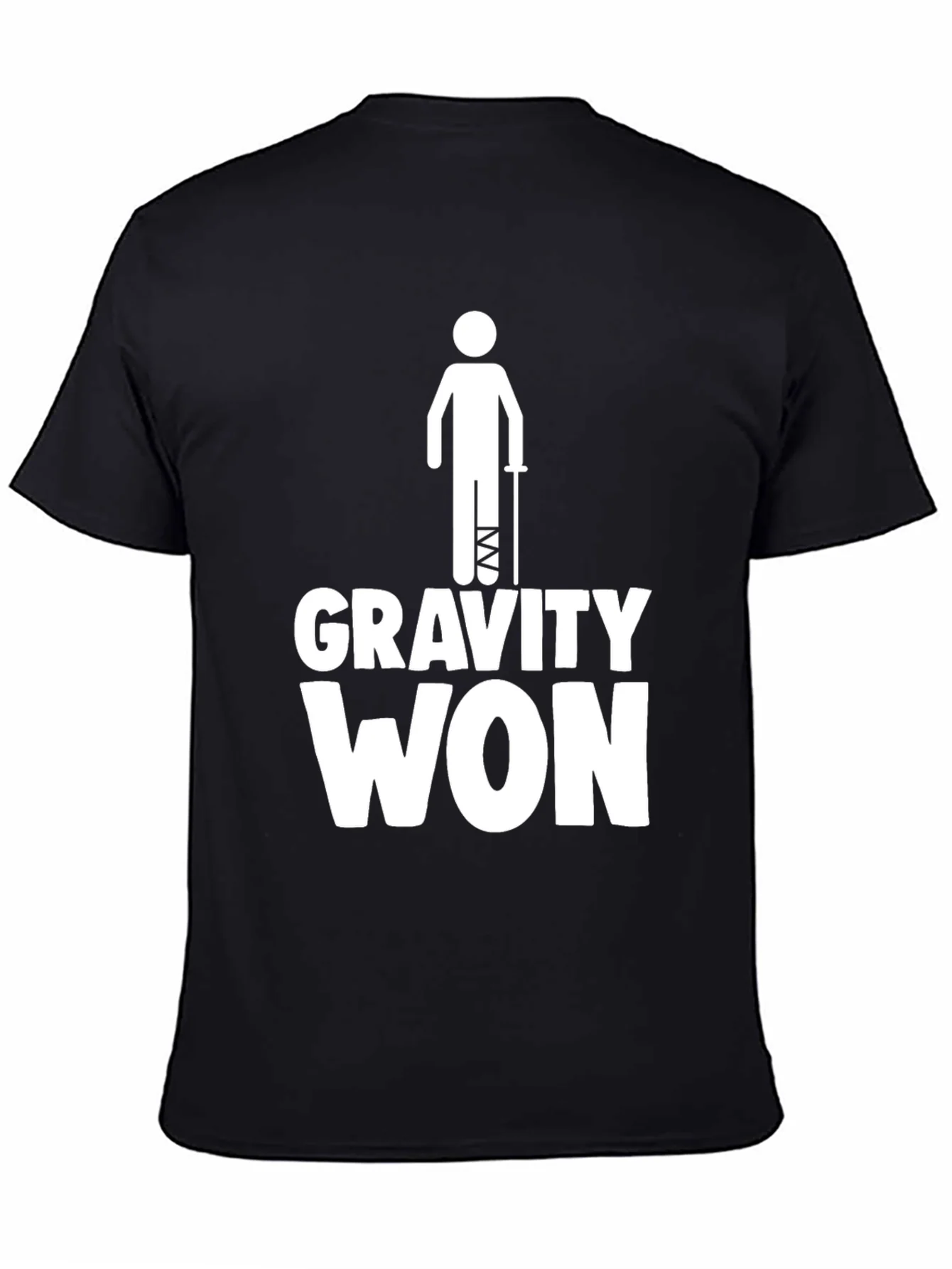 Gravity Won Funny Injury T-Shirt