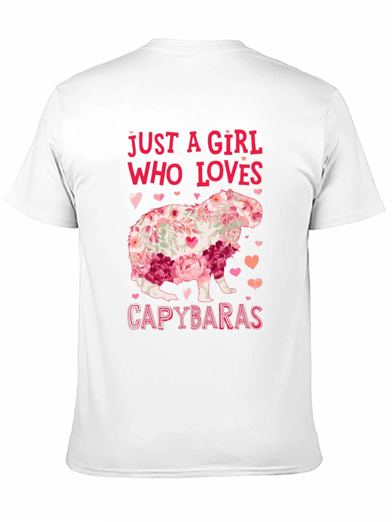 Just A Girl Who Loves Capybaras T-Shirt