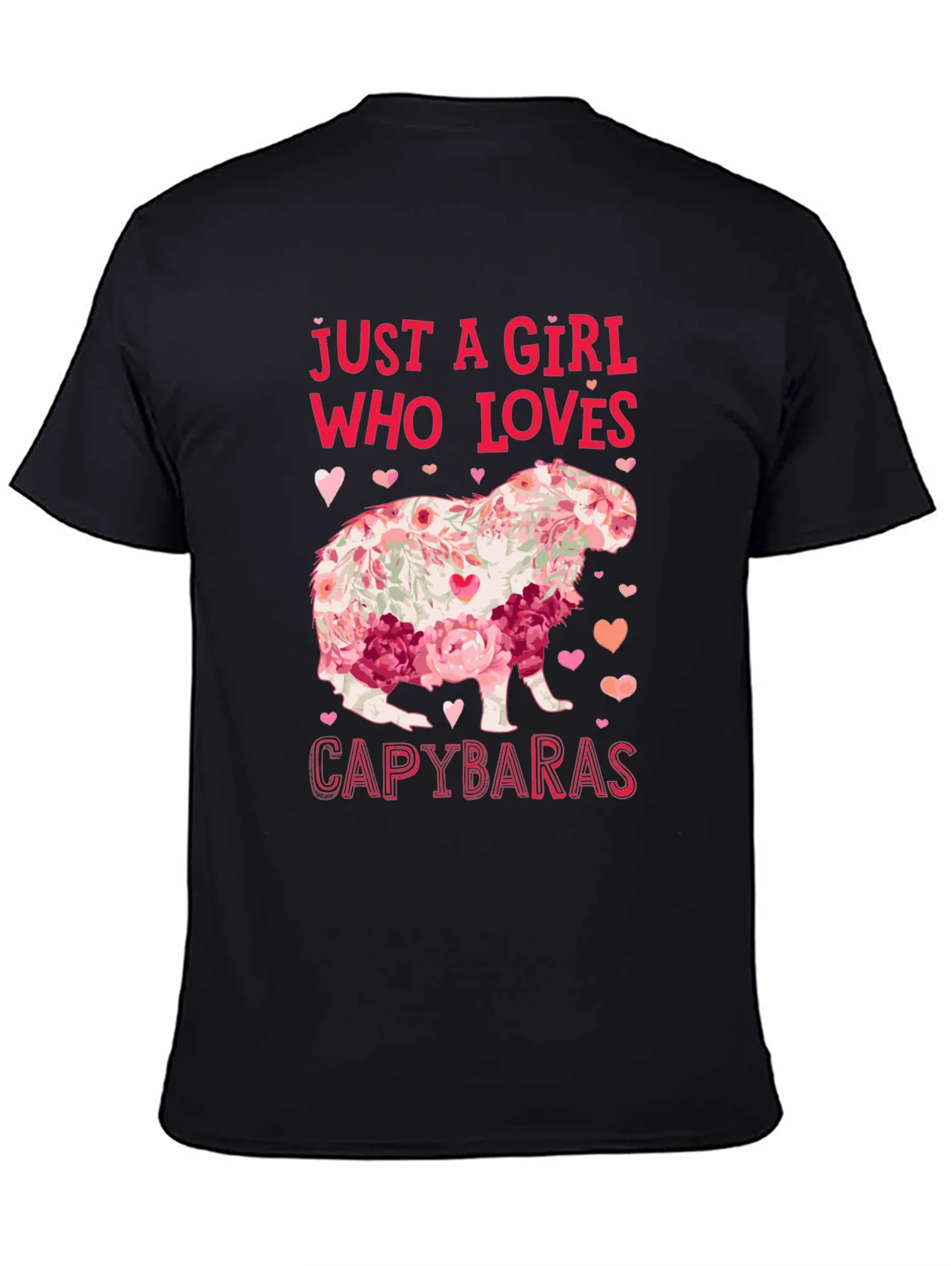 Just A Girl Who Loves Capybaras T-Shirt