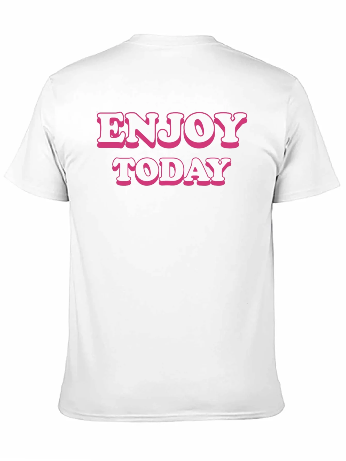 Enjoy Today Black Graphic Tee