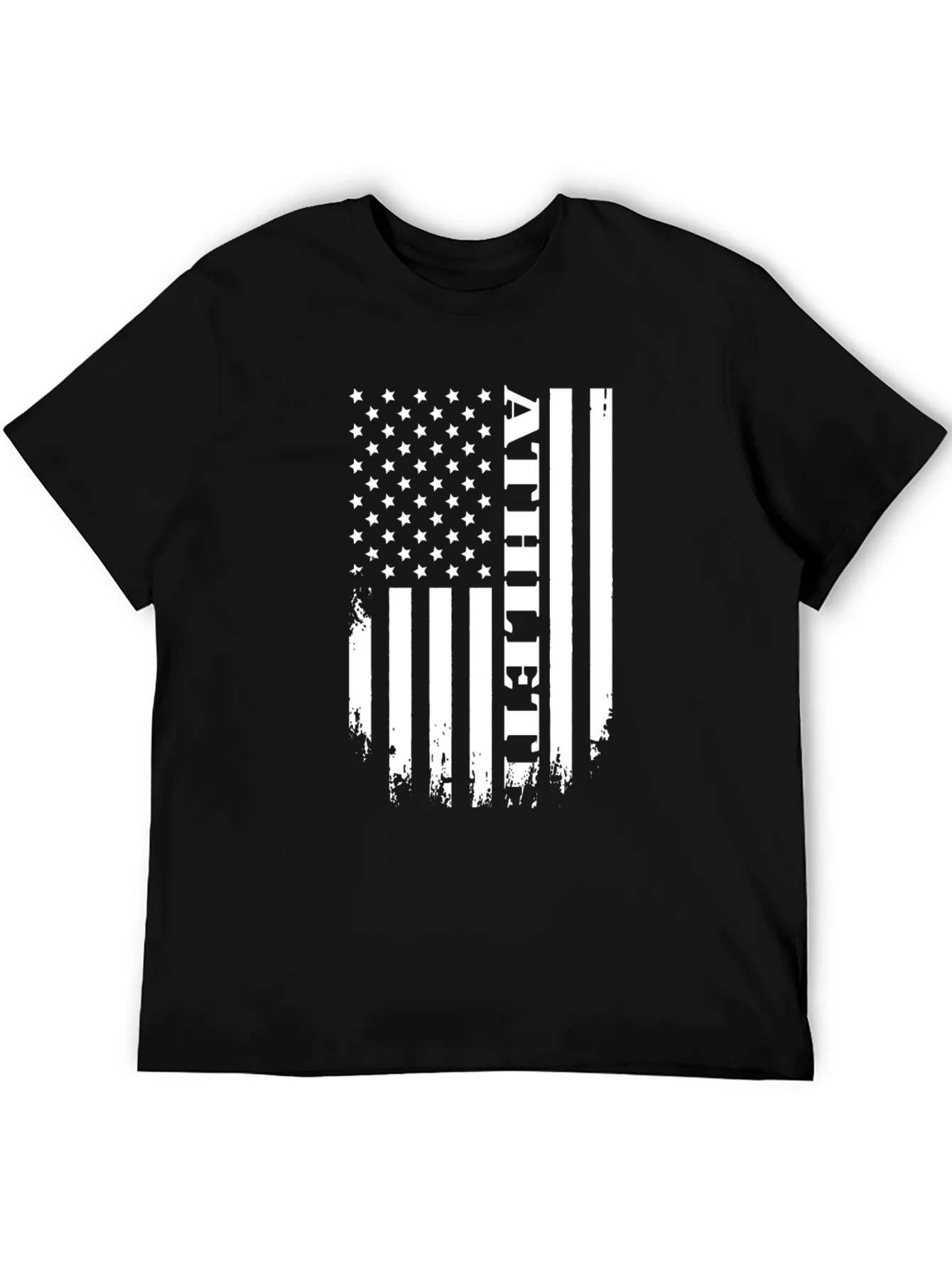Athlete USA Flag Graphic T-Shirt
