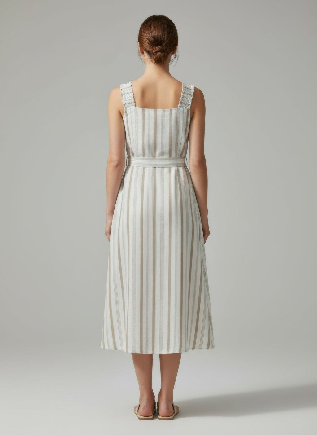 Mlle Gabrielle Striped Dress