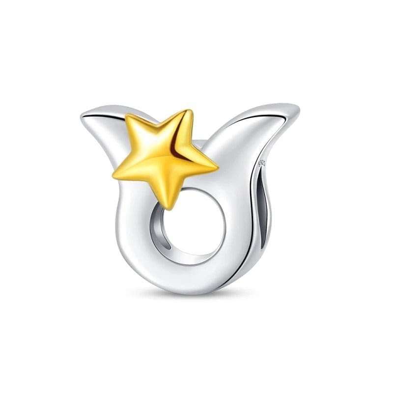 Gold Star Astrology Signs Zodiac Constellation Charms