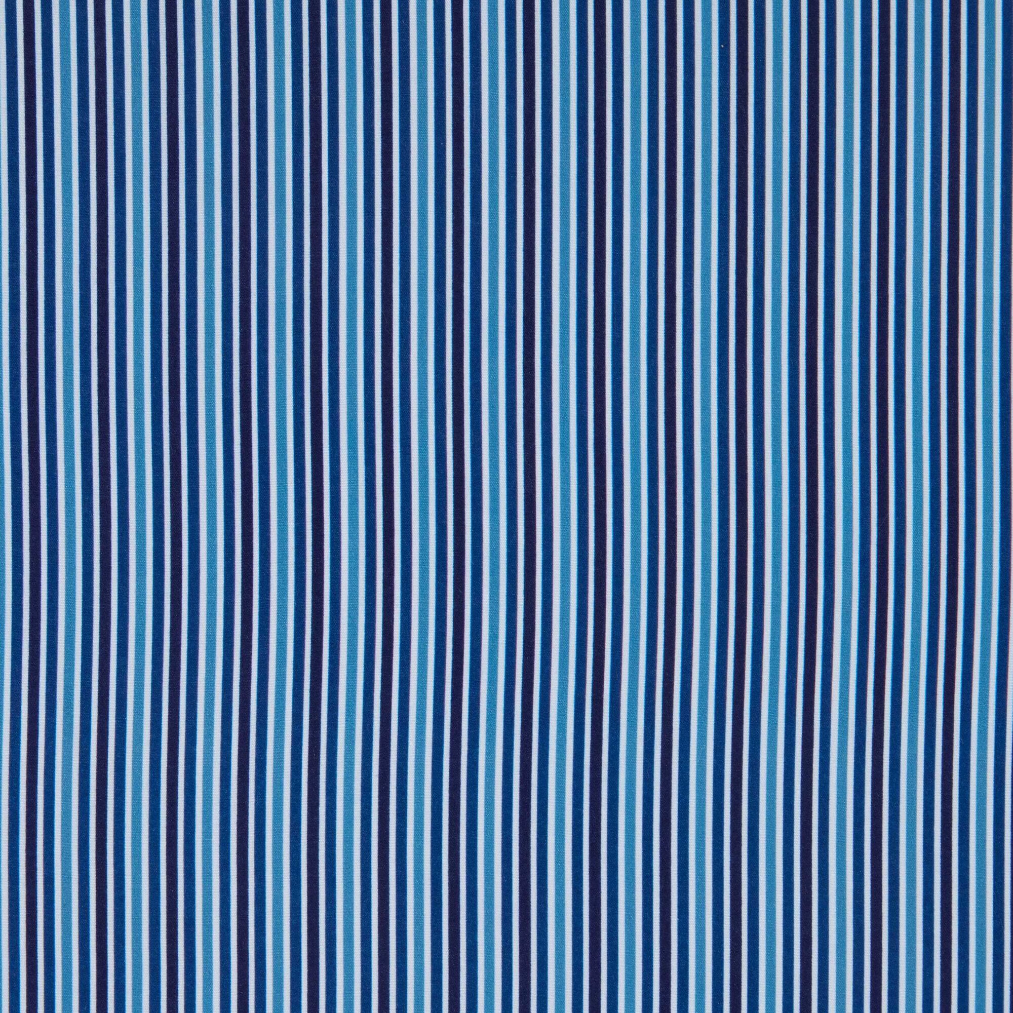 Nautica Alden Stripe Blue Twin Sheet Set