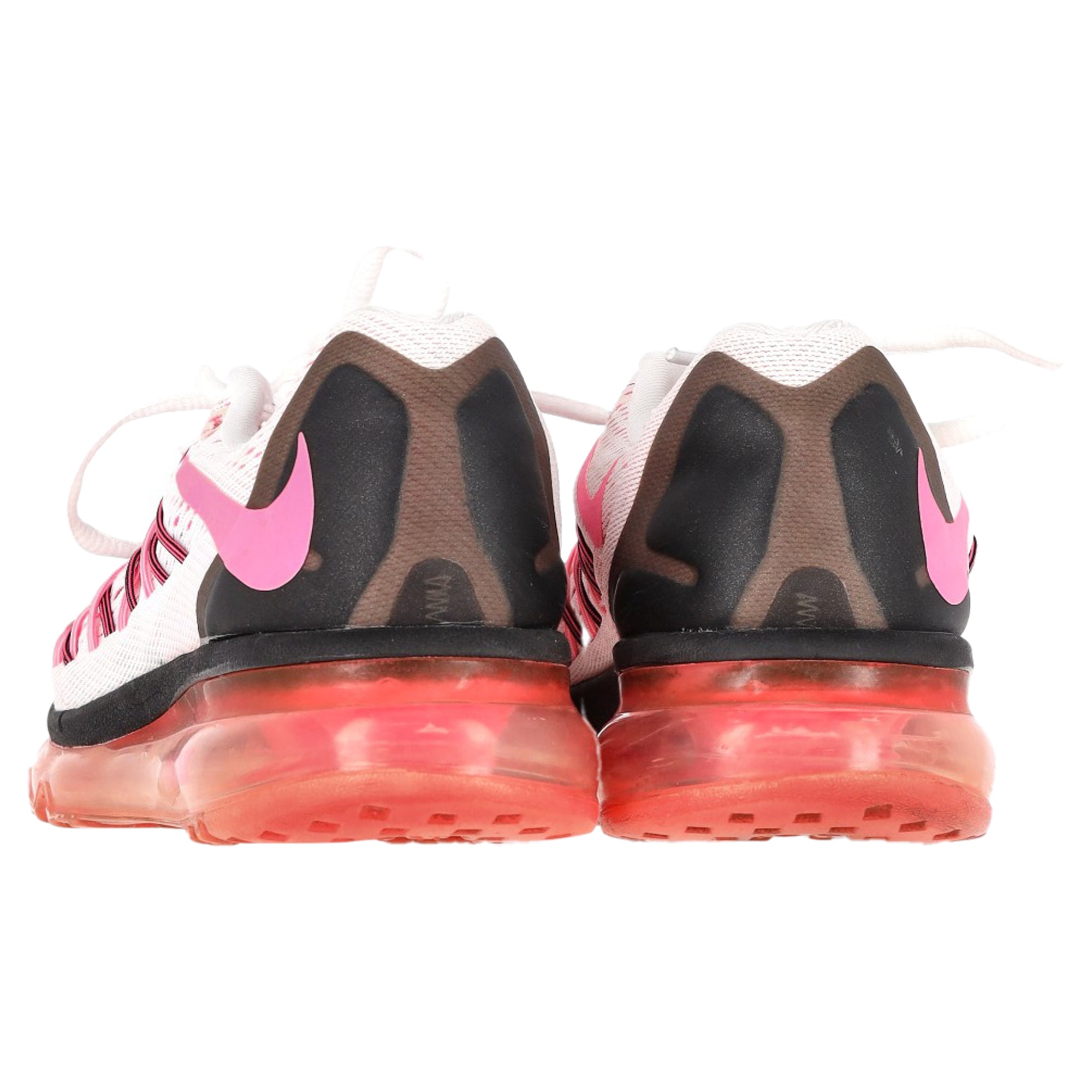 Nike Air Max 2015 Lace-Up Runner Shoes in Multicolor Polyester