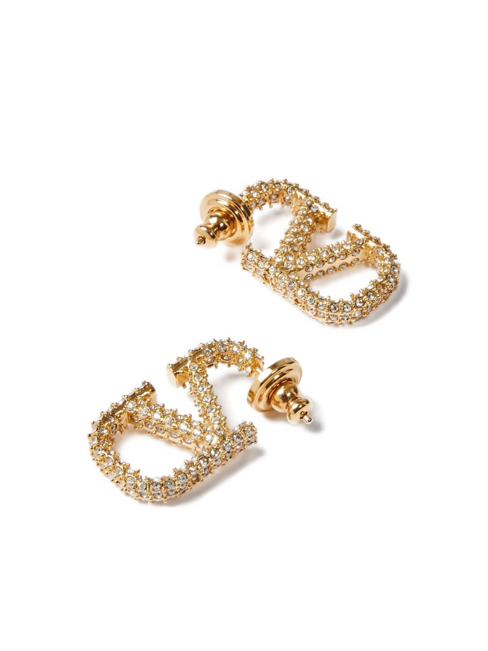 Valentino Garavani Women Vlogo Signature Strass Earrings
