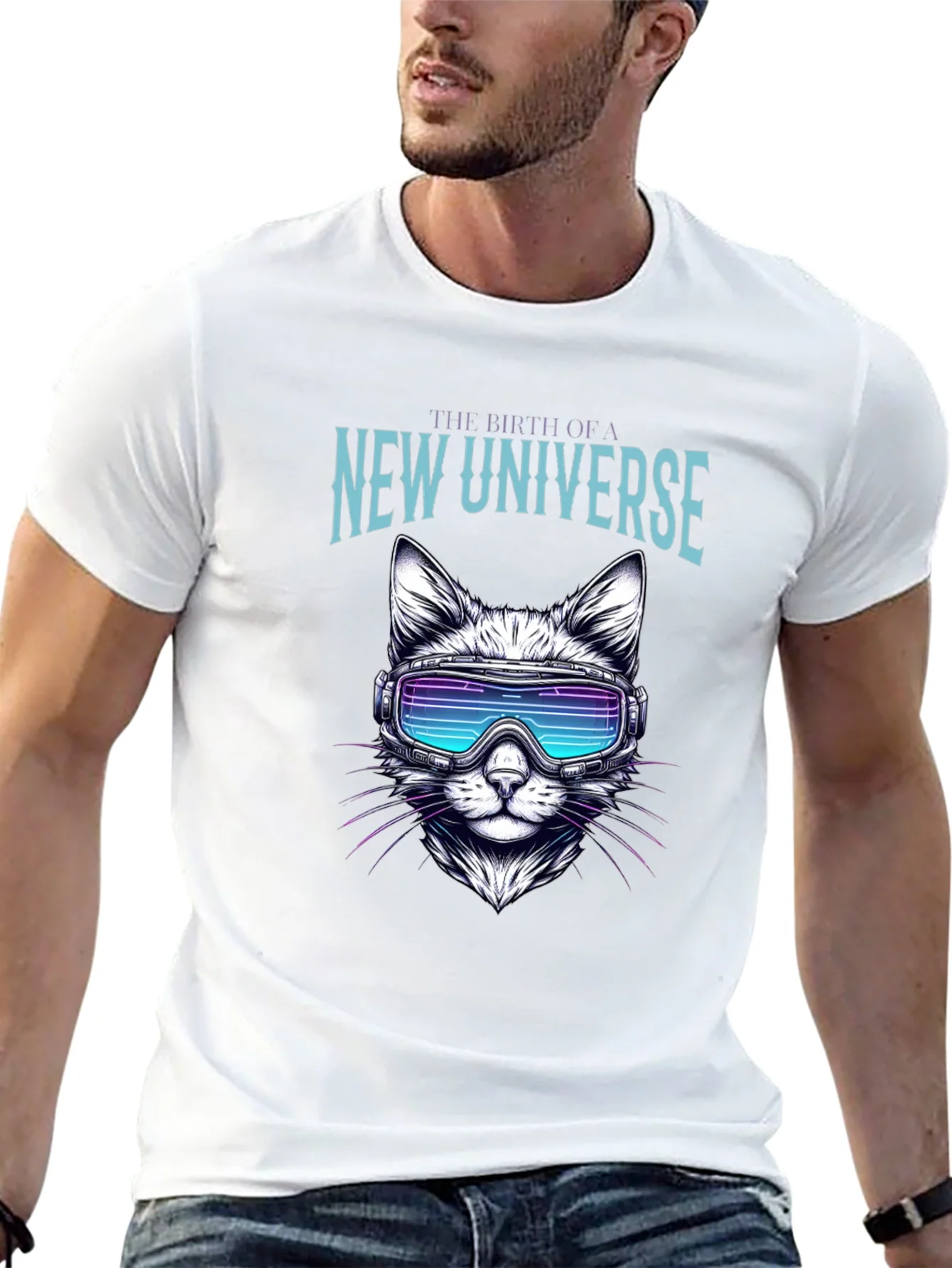 New Universe Cat T-Shirt