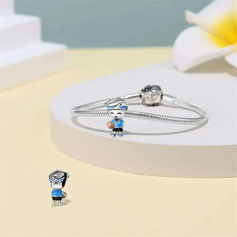 Sports Boy Charm