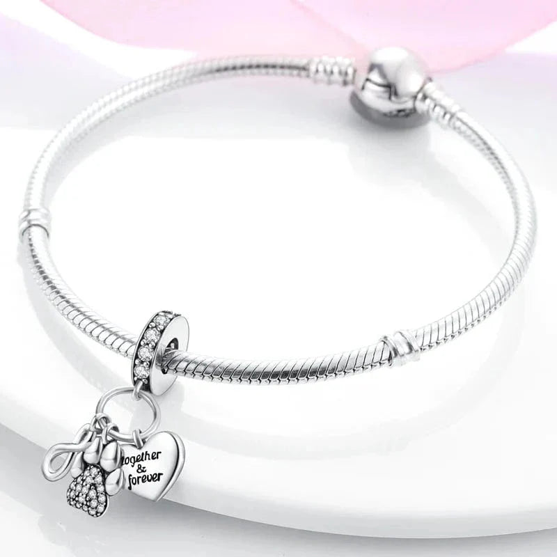 Together & Forever Pet Dangle Charm
